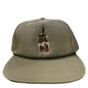 Hanging mallard rope hat