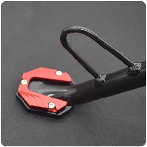 Electric vehicle modification foot support enlarged base motorcycle universal anti slip edge support base accessories Footrest Motorcycle