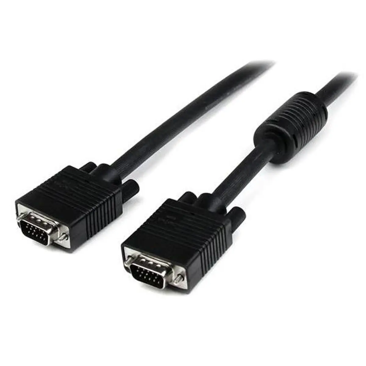 StarTech 25' Coax VGA Monitor Cable - 28 AWG, High Resolution, Digital Connector for Computer & Office Accessories