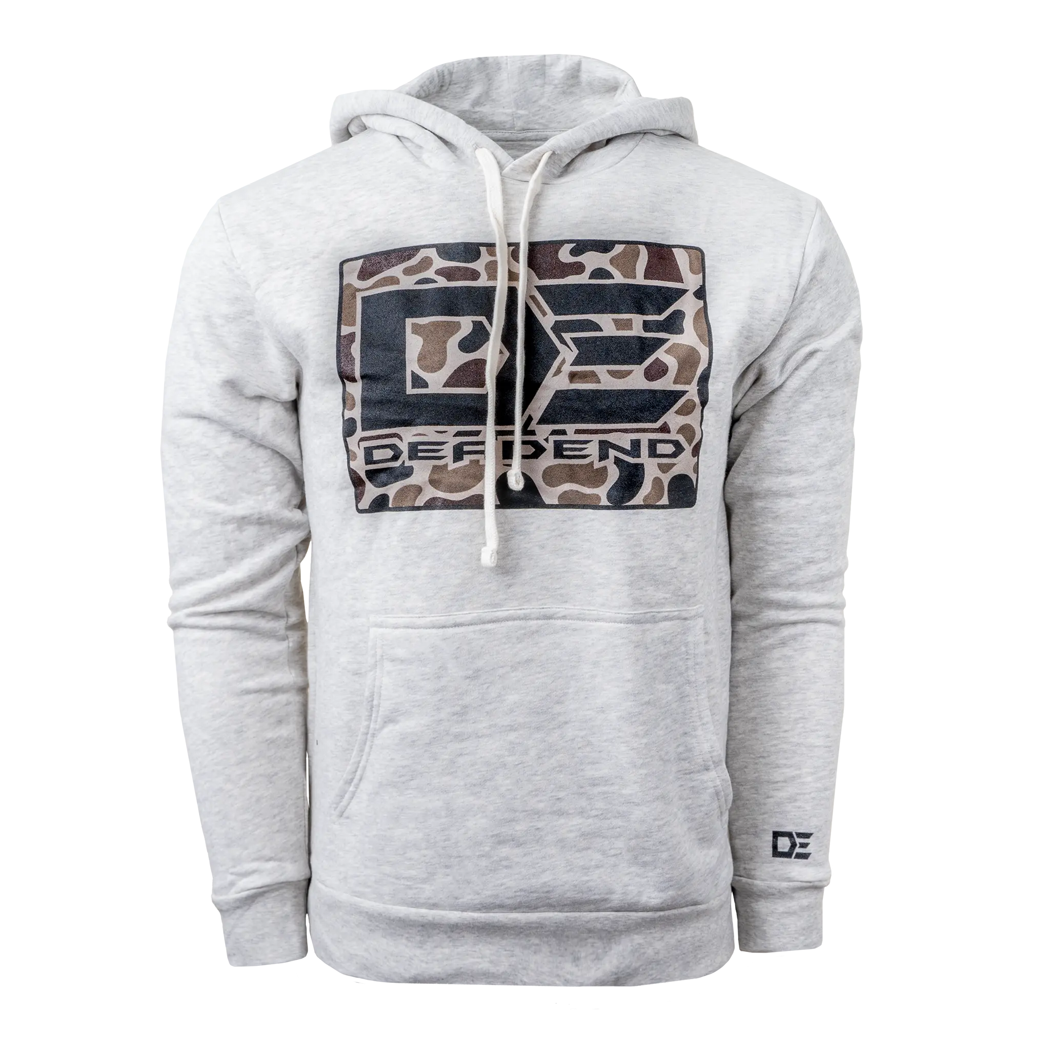 DE Dead End Old School Duck Camo Logo Hoodie- DE93020T