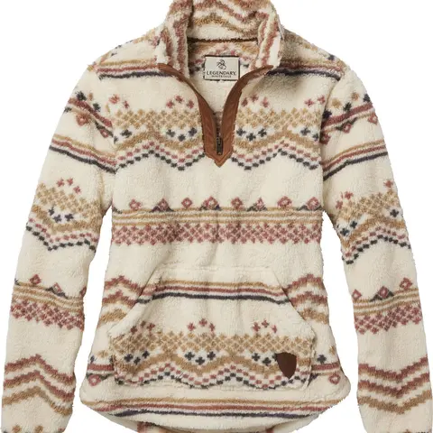 Women's Fuzzy Hide Fleece Pullover