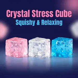 Transparent TPR Maltose Cheese Squeeze Stress Relief Toy - Realistic, Soft, Sticky, Highly Playable Sensory Item, Ideal for Teens & Adults, Novel Relaxation Gift, Wholesale Toys & Hobbies Leisure Product