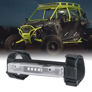 UTV Dome Light Roll Bar Cage Mount Interior Lights Rechargeable Wireless Roll Bar LED Interior Lights Utility Roll Cage Light for UTV Polaris RZR ATV Can-Am Off Road - White car accessories Waterproof USB utv light Vehicle Automotive