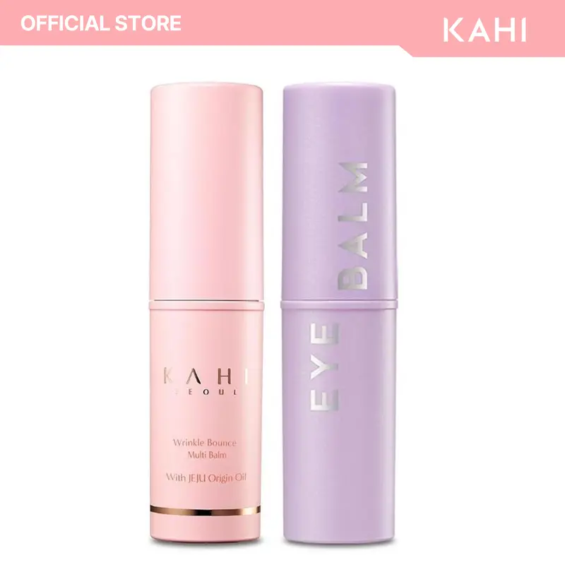 KAHI Luxury Multi Balm - Nourishing Daily Face Moisturizer, Under Eye Dark Circle Defense, Hydrating Lip & Neck Cream, Radiant Makeup Base (0.32 oz)
