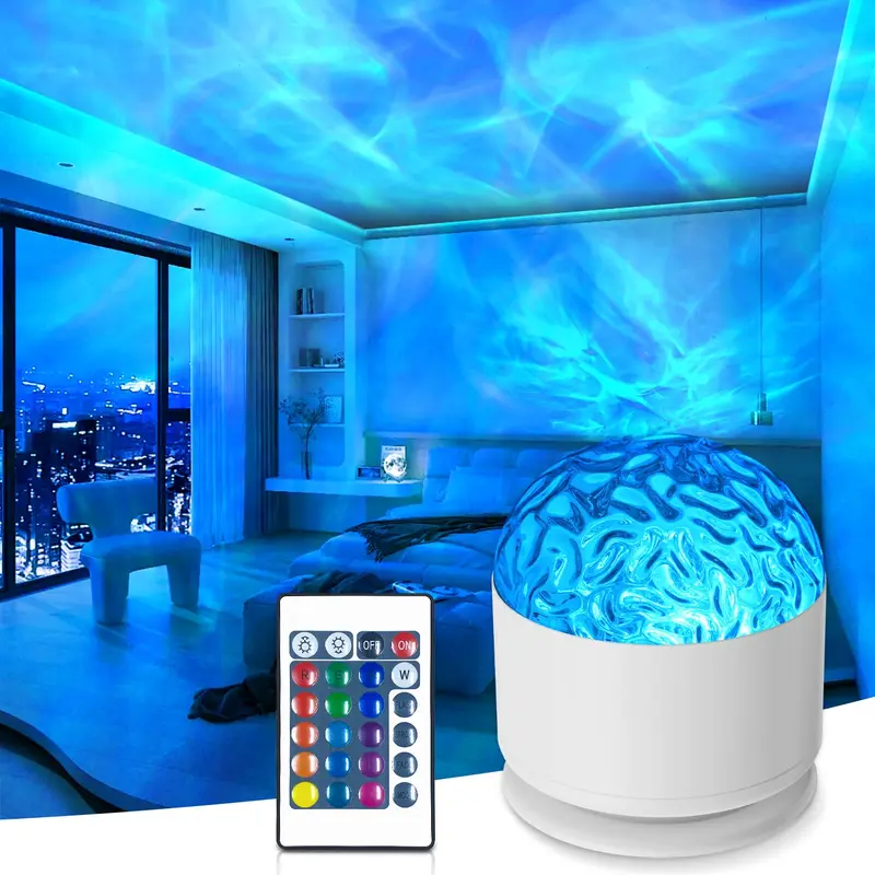 2 In 1 Aurora Borealis Light, 16-Colors Northern Lights Night Light Projector, Star Cloud Projection Lamp with Remote Control, USB Charging Aurora Projector Suitable for Bedroom Home Decoration Gift(Aurora & Star Cloud) round
