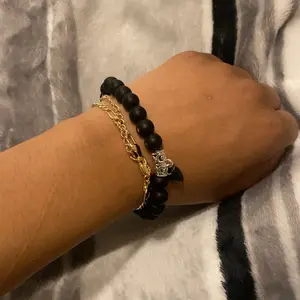 Magnetic Heart Charm Beaded Bracelet, Fashionable Couple Bracelet for Women & Men, Trendy All-match & Exquisite Jewelry for Birthday Gift, Heart Shaped Bracelet