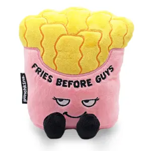 "Fries Before Guys" French Fries Plush