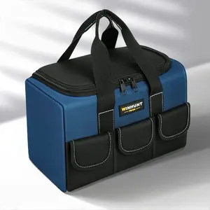 Durable Heavy-Duty Tool Bag, Thick Portable Storage Pouch, Ideal for Installation & Repair, Essential Hardware Organizer, Tool Pockets