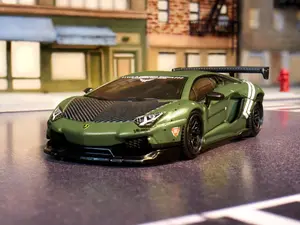 Hot Wheels Elite 64 LBWK Lamborghini Aventador LP 700-4