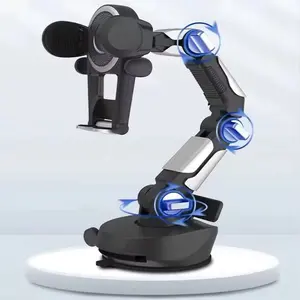 Truck Cars Phone Holder Mount Heavy Duty Truck Dashboard Windshield Long Anti-Shake Smartphone Stand Holders Adjustable