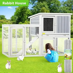 Heavy-duty galvanized wire mesh - easy to cut and customize, suitable for chicken coops, garden fences, pet enclosures, and plant protection.  Features a corrosion-resistant structure and 1/2-inch mesh size, ideal for DIY enthusiasts.