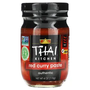 Thai Kitchen Red Curry Paste, Hot, 4 oz (113 g)