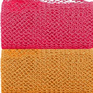 African Bath Sponge-like effect, Long mesh bath sponge, exfoliatingshower gel, body scrub, back scrub,skin smoother, daily necessities, bathsponge, bath gloves, bathroomaccessories Soap Back rattaneasterbunny Accessory Scrubber