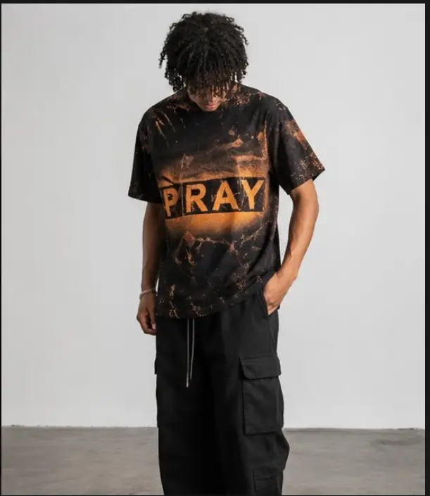 Unisex PRAY Graphic Streetwear Tee