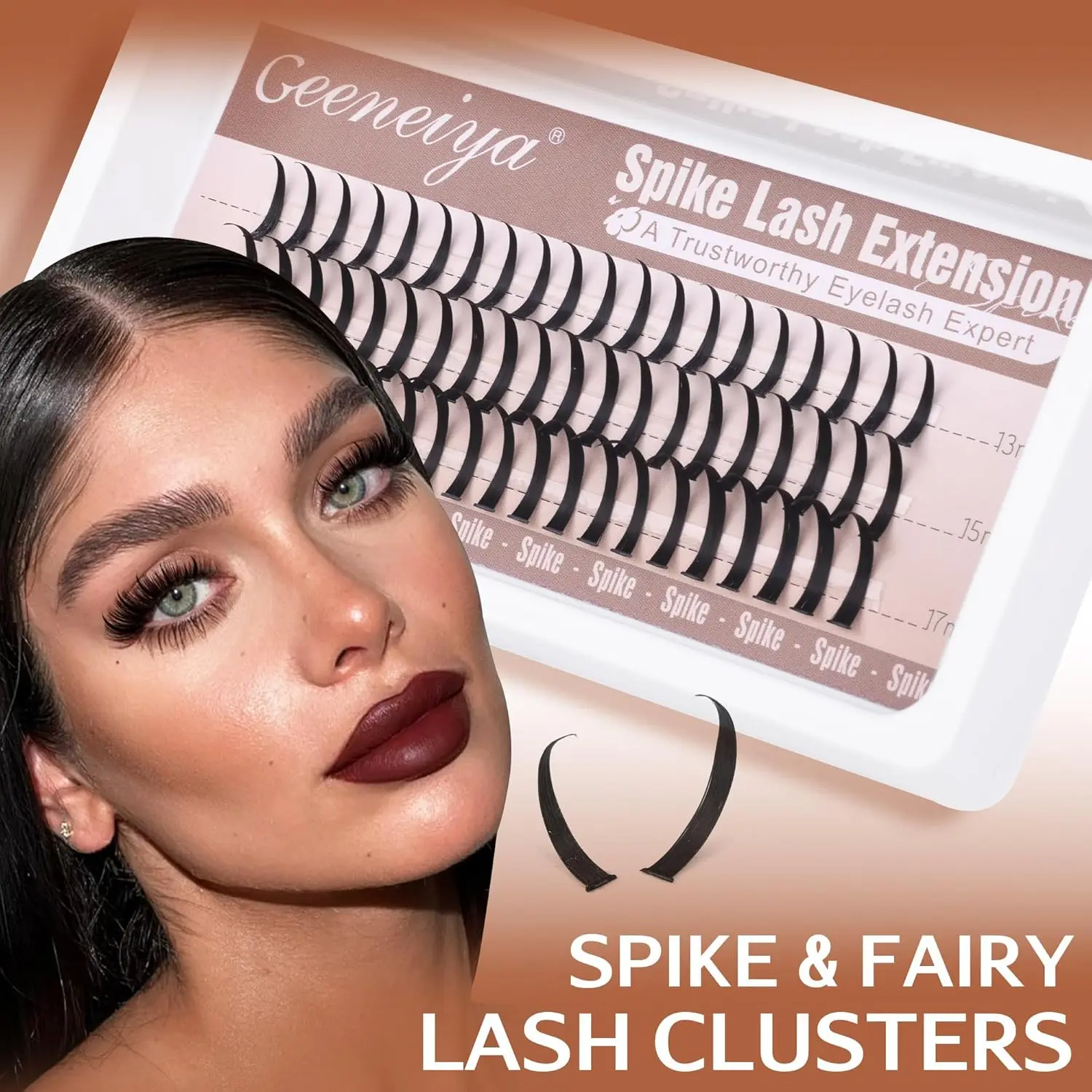 Geeneiya Spikes Lash Clusters Manga Eyelash Clusters