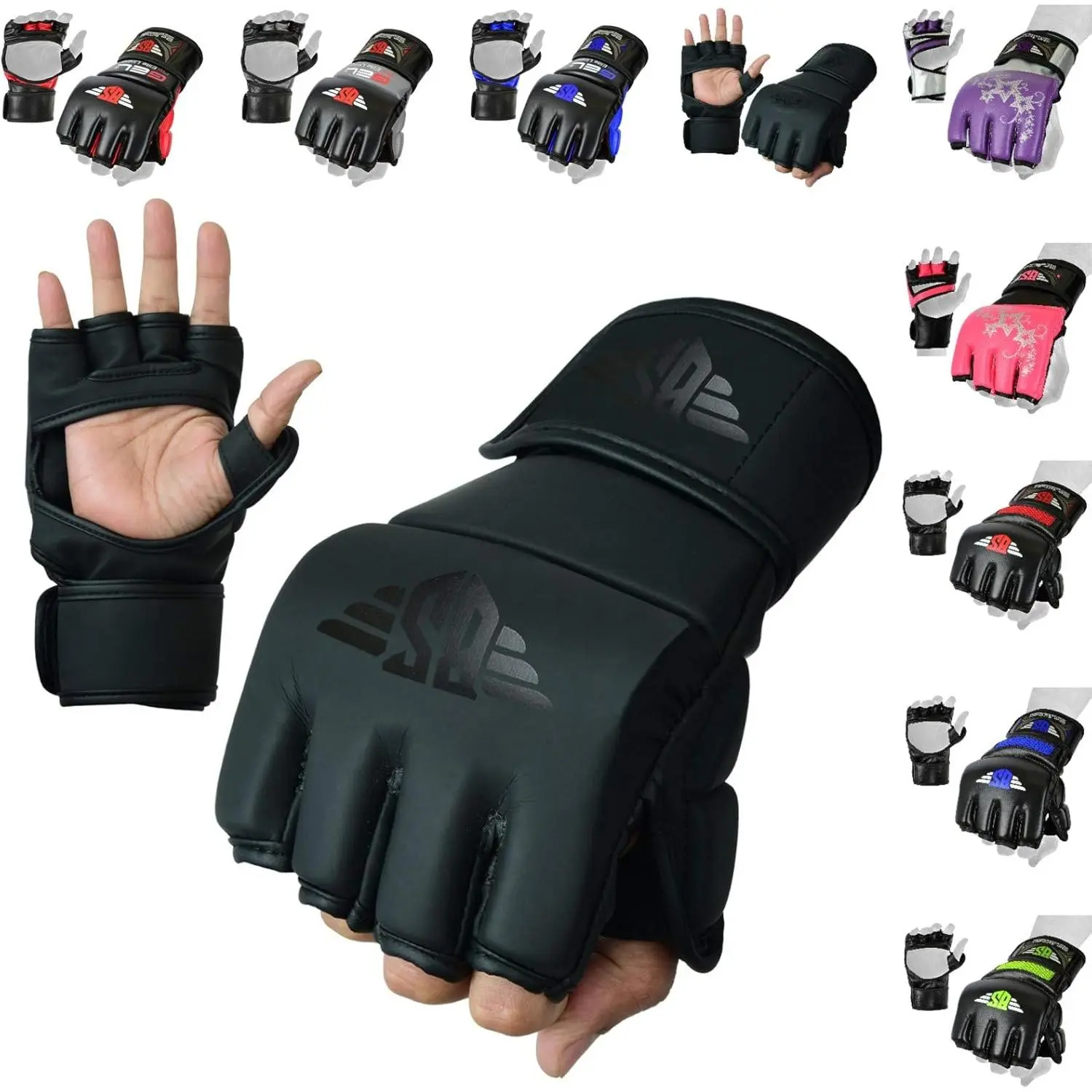 Ufc kickboxing gloves mma sparring training gloves for mixed martialarts adults men women