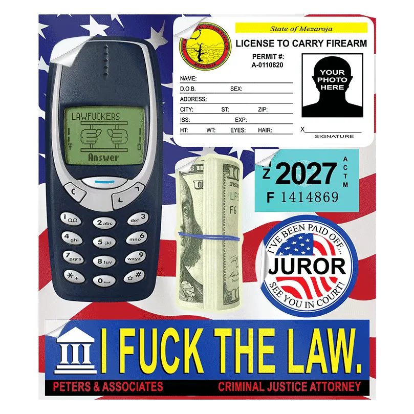 Criminal Themed Starter Decal Sticker Sheet - DIY Scrapbooking & Stamping Supply for Toys & Hobbies Enthusiasts, Decal Stickers