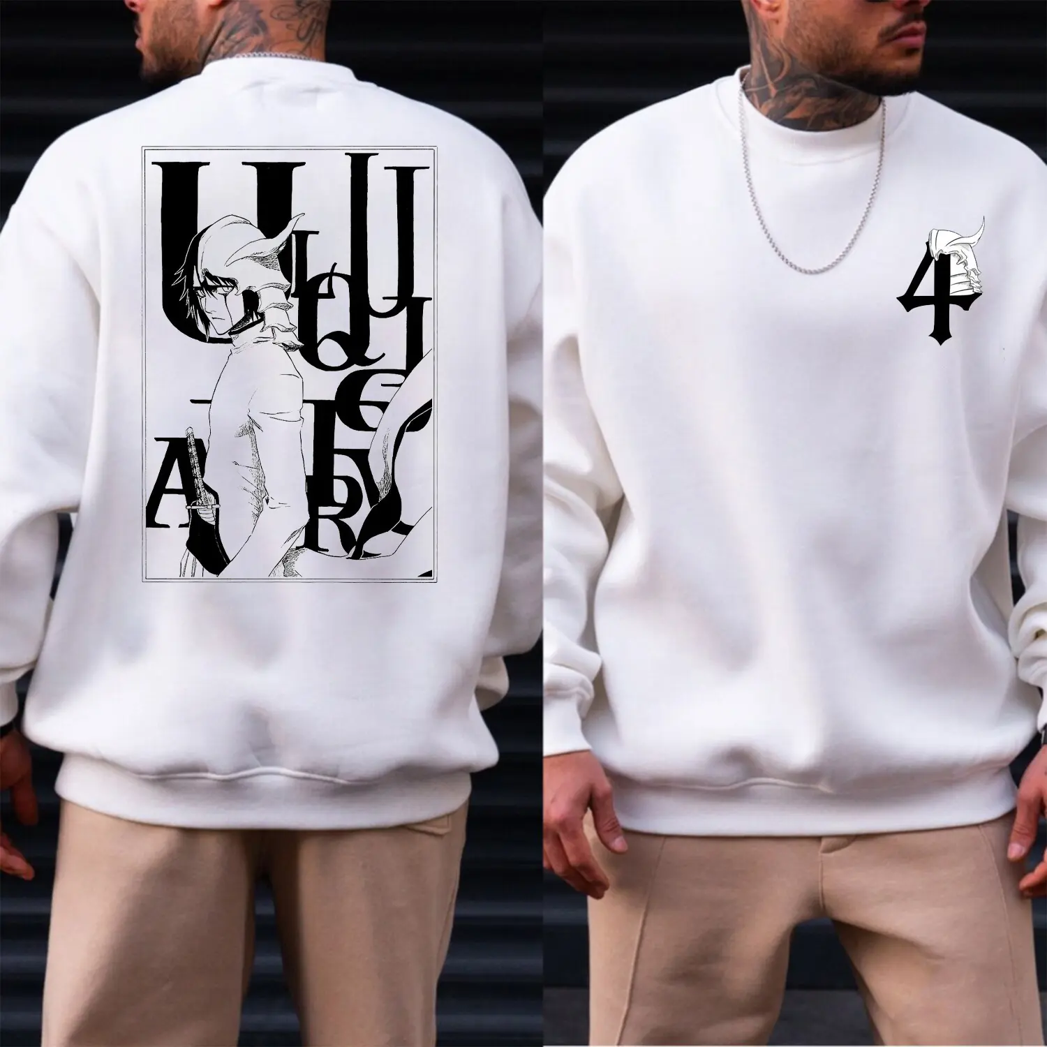 4th Espada Ulquiorra Cifer Sweatshirt, Tshirt, Hoodie, Espada Tee, Bleach TYBL Fan Shirt, Shikigami Anime Streetwear, Womenswear, Menswear
