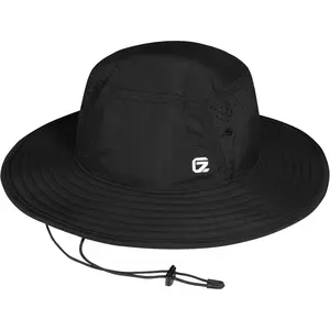 UPF 50+ UV Protection Bucket Hat with Windproof Strap, Breathable & Quick-Dry Sun Hat for Fishing Hiking Outdoor