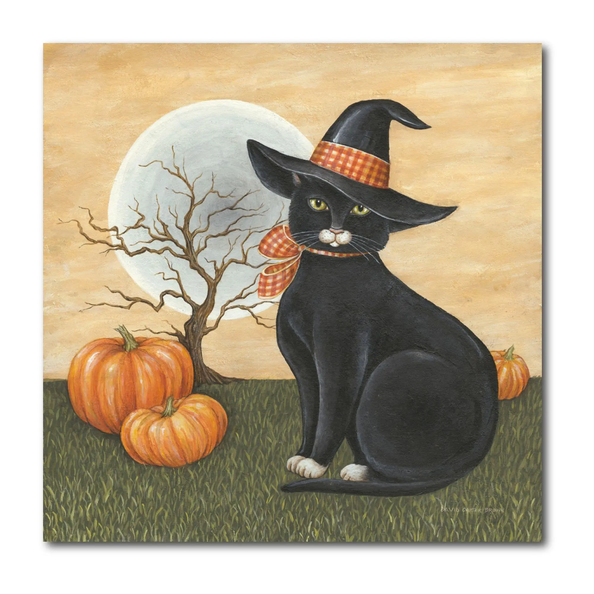 Courtside Market Pretty Kitty 16x16 Canvas Wall Art Courtside Market Pretty Kitty 16x16 Canvas Wall Art