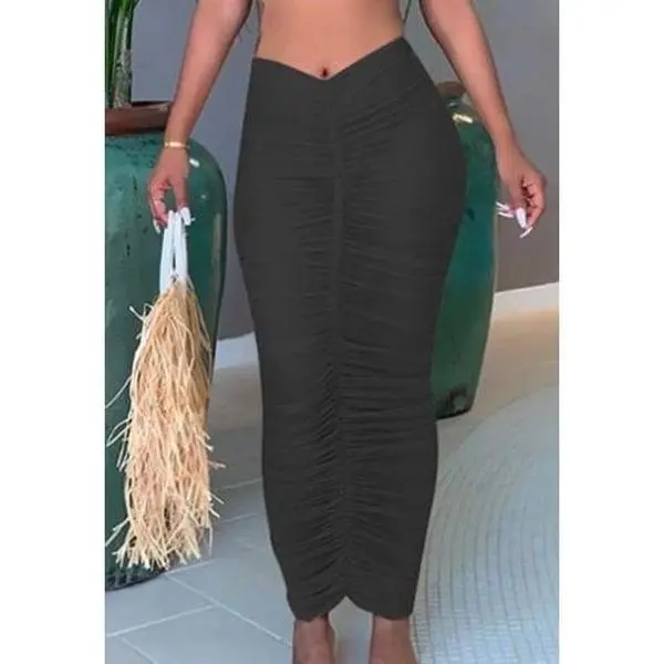 Sexy Elegant Mesh Skirt