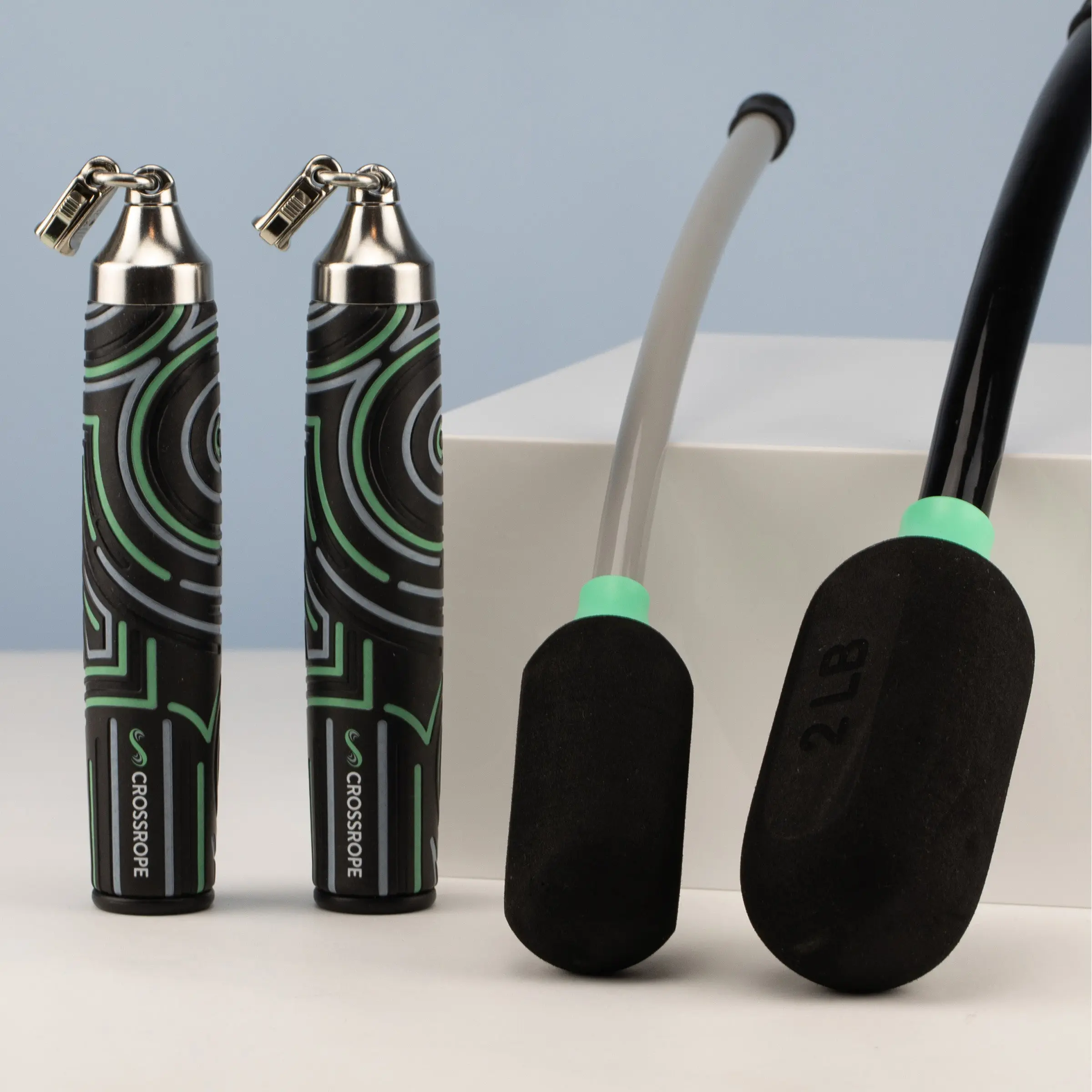 Ropeless Skipping Rope Set, Fitness & Exercise Equipment for Tight Spaces, Home Workout & Gym Workout Equipment