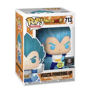 Pop! Vegeta Powering Up Glow in the Dark Dragon Ball Z Figure 713 Collectible Vinyl Toy