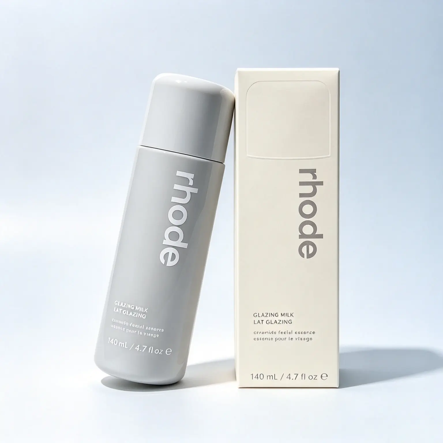 rhode Glazing Milk Hydrating Ceramide Facial Essence 4.7oz, Ceramide Barrier Repair Serum, Long-Lasting Deep Hydration, Lightweight Daily Skin Treatment for Smooth Radiant Complexion