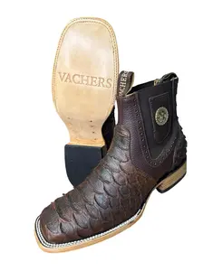 Botín Pitón Vachers jumbo For Men Fashion western Footwear