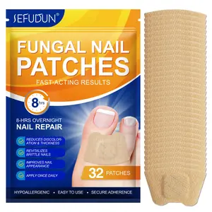 SEFUDUN Nail Antibacterial Patch 32p, extracted from herbal plants, with a scientific formula, is suitable for toenail skin care and can be used by both men and women