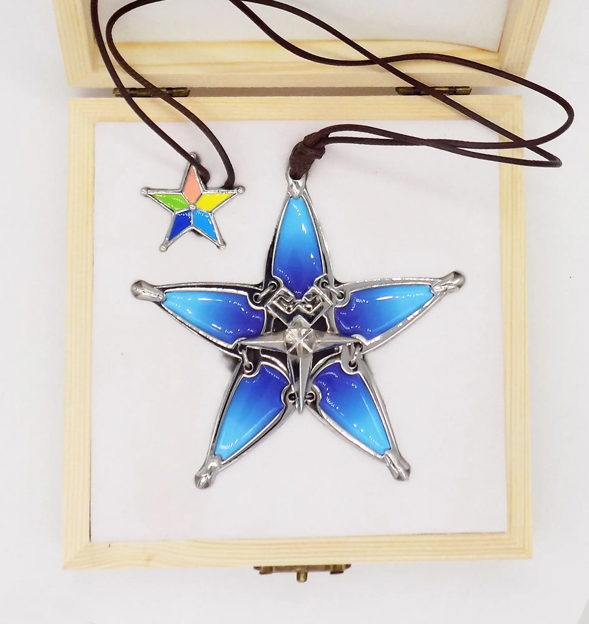 Kingdom Hearts Aqua Wayfinder Necklace