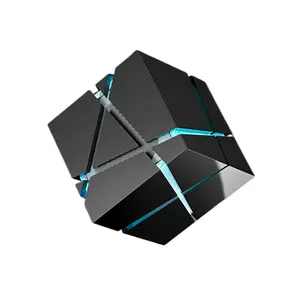 🇺🇸 Magic Cube Bluetooth Speaker Mini Wireless Subwoofer Creative Desktop Ornament Unique Cool Birthday Gift for Him Boyfriend Aesthetic Desk Decor Couple Souvenir