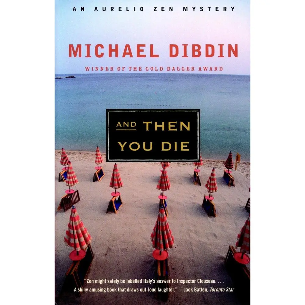 USED-And Then You Die by Michael Dibdin (Paperback)