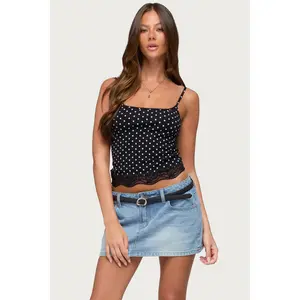 Lyle Lacey Polka Dot Top
