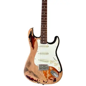 Custom ST Style Electric Guitar John Mayer Inspired SPR Heavy Relic Chrome Hardware Rosewood Fingerboard Alder Body  6 String
