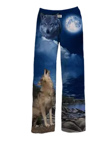 Howling Wolf Unisex Comfort Lounge/Pajama Pants S-XXL