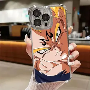 Dragon Ball Villains Frieza Buu King Piccolo Clear Phone Case Transparent Soft Cover For iPhone 11 12 13 14 15 16 17 Pro Max Plus 17Air 16E Mini