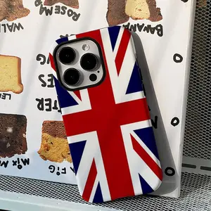 Union Jack Flag of the UK Phone Case Phone Case Film shell For iPhone 16 15 14 13 12 11 Pro Max Plus Cover Protection Protective Casing