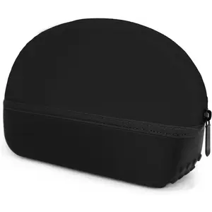 Travel Makeup Bag, Rubber Make Up Toiletry Bag for Women, 8.7 x 6 x 2.8in Waterproof Pouch Cosmetic Bags Travel Makeup Organizer