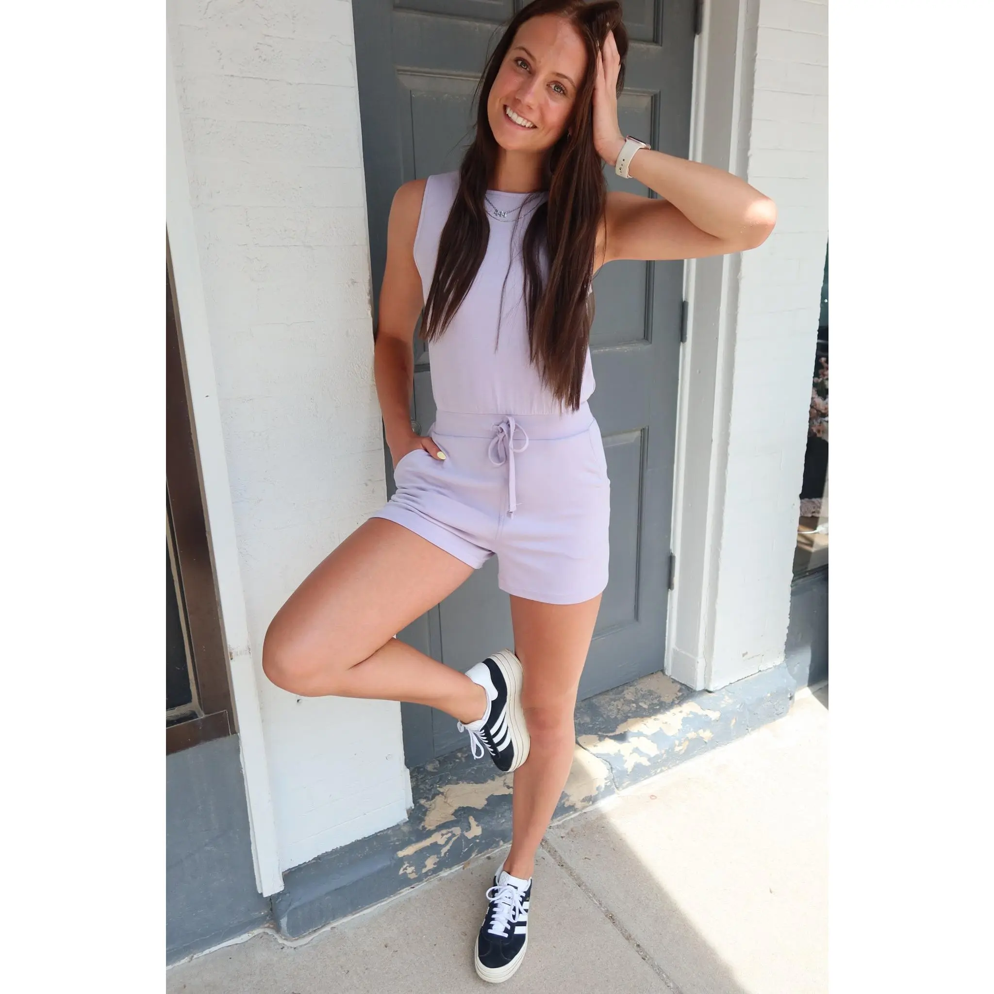 Coastal Cuties Lilac Gray Roper