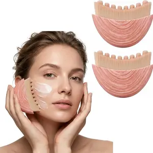 Facial Brush Manual Massage Tool, Face Chin Jaw Line Shaping, Ergonomic Design, Precise Skin Fit, Relieves Fatigue