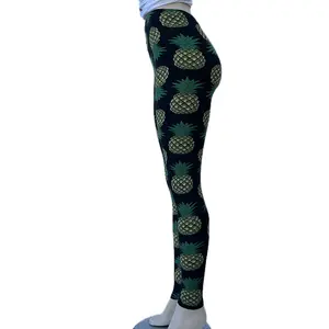Girls' Soft Stretch Leggings with All-Over Printed Patterns