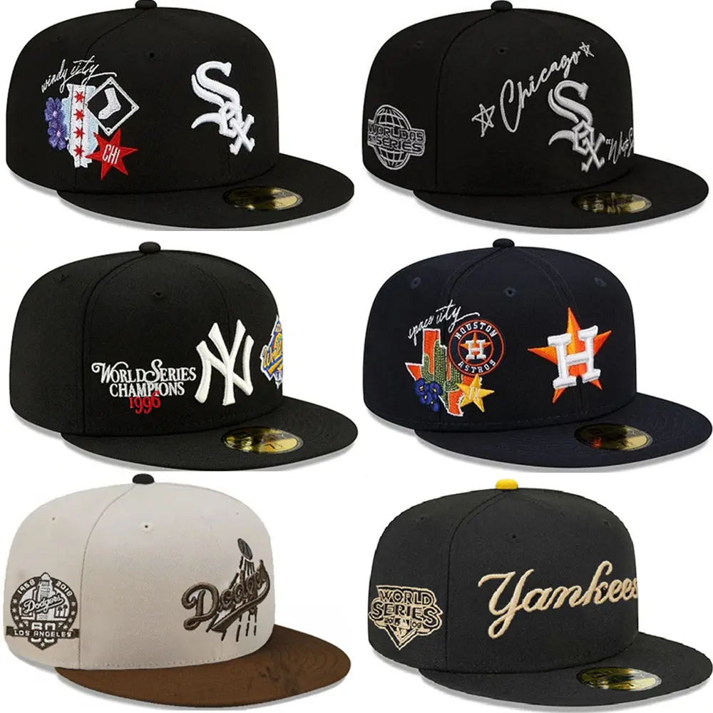 NEWERA59FIFTYMLB HATTREND2026 Baseball Hat National Teams Fitted Dodgers NewYork YankeesBostonRed Sox Hats Cap Caps Hat12