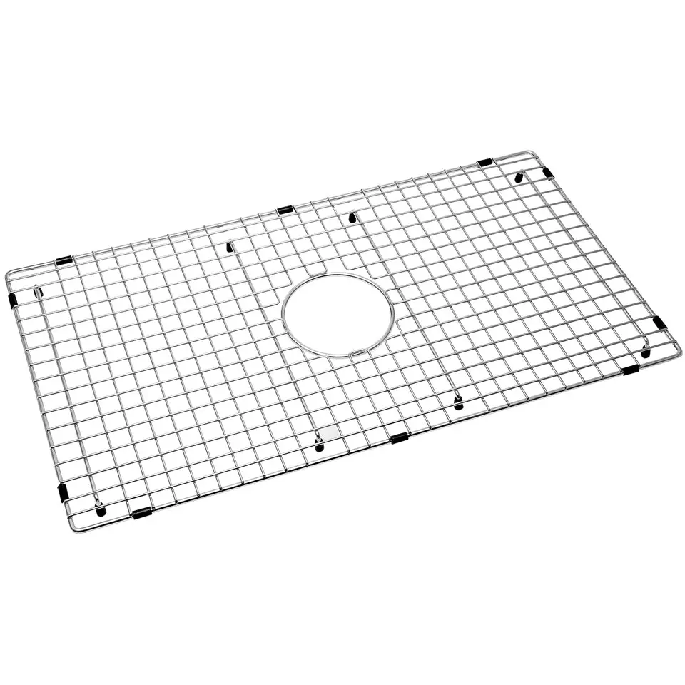29.53-in x 16.57-in Center Drain Heavy-Duty  Stainless Steel  Sink Protector SVH3017C