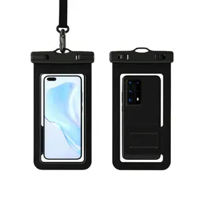 Transparent Waterproof Smartphone Protector Case with Lanyard, Universal Cellphone Bag for Swimming & Kayaking, Sports Accessory for iPhone 15 Pro Max/14/13/12/11, Samsung S23/S22, Compatible with Most Devices