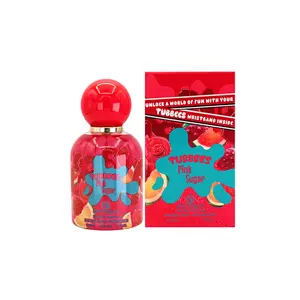 Tubbees Grandeur Pink Sugar 50ml 1.7FL.OZ Oriental Vanilla Fragrance for Men & Women with Coconut Sandalwood Notes