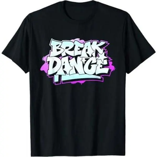 Graffiti style break dancing hip hop. T-Shirt