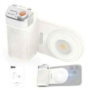 【DealsForYouDays】NEEWER HS01 Magnetic Phone Camera Grip with 2--in-1 Selfie Flash Light, Compatible with iPhone/Android, 9W Flash 3W Bi-Color CRI97+ LED Fill, Ergonomic Holder for Video Recording TikTok summerwins