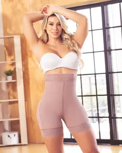 Colombian Short Faja High Compression Control Abdomen Butt Lift 303