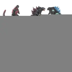 10pcs/set Movie Gojira Godzilla Pvc Figure Model Toys